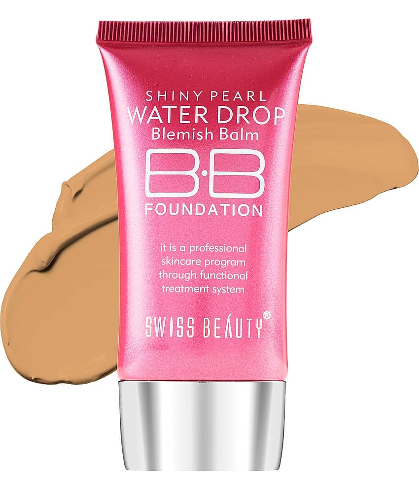 Swiss Beauty Shiny Pearl Water Drop BB Foundation, (Shade-06,40ml)