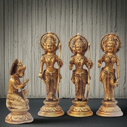 Brass Showpiece Ram God Idol Statue (BSMAS1395 H)