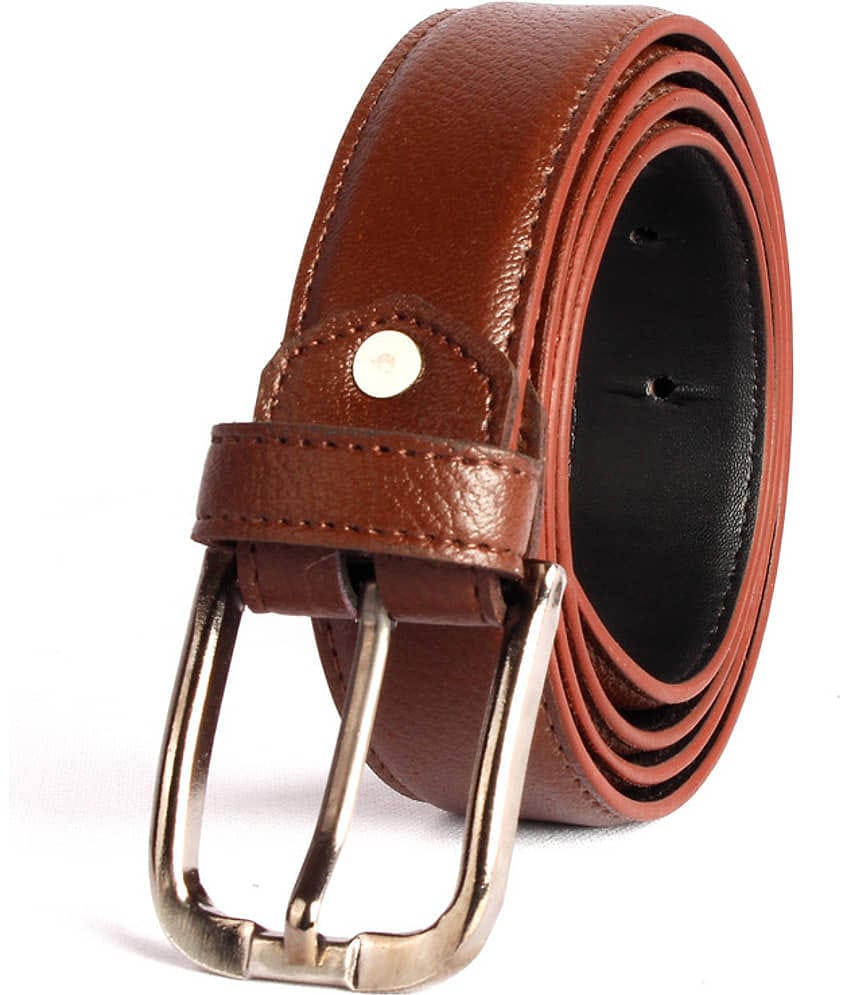 CIMONI - Brown Faux Leather Men's Casual Belt ( Pack of 1 )