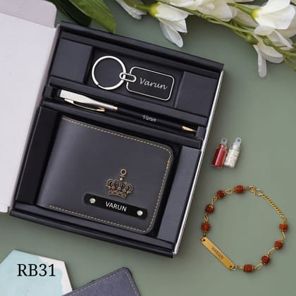 Personal Hamper for men | hamper for boys w/o rakhi-Grey