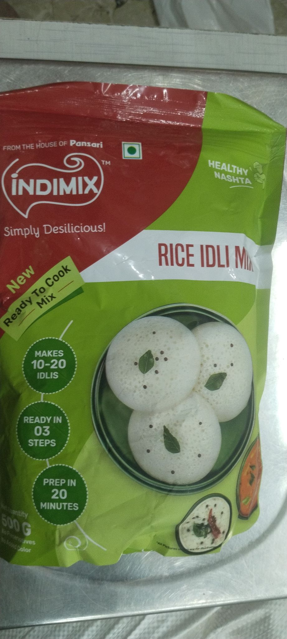 Indimix Rice idli mix