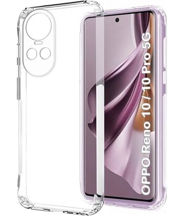 Case Vault Covers - Silicon Soft cases Compatible For Silicon Oppo Reno 10 Pro ( Pack of 1 )