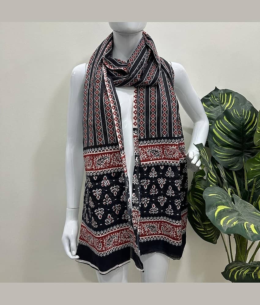 Frionkandy Cotton Women Dupatta ( Multicoloured , Pack of 1 )