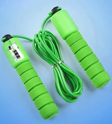 Electronic Counting Skipping Rope (9-feet) (Random colour)