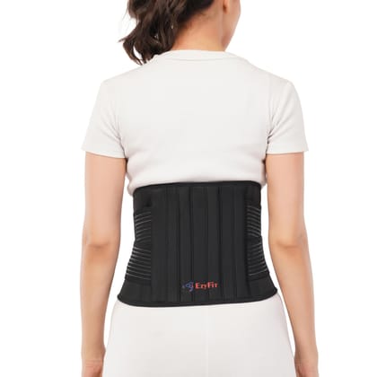 EZYFIT Sacro Lumbar Belt | Neoprene Back Support Belt for Lower Back Pain Relief � Adjustable Lumbar Brace for Men & Women | Lightweight, Breathable & Durable Waist Support EZYFIT Sacro Lumbar Belt | Neoprene Back Support Belt for Lower Back Pain Relief � Adjustable Lumbar Brace for Men & Women | Lightweight, Breathable & Durable Waist Support