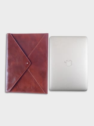 Vintage Envelope Sleeve (Vintage Brown)-L 35.5 cm x H 26 cm