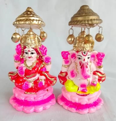 Lakshmi Ganapathi Terracotta Dall