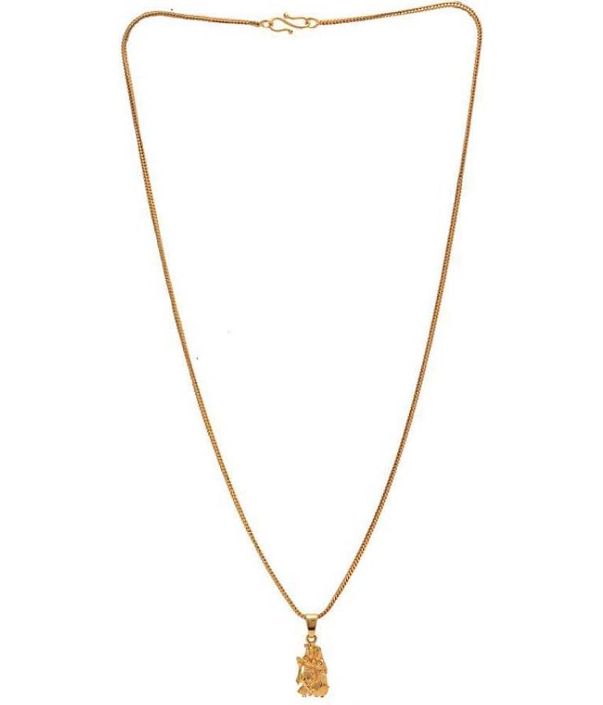 Jewar Mandi krishna radhey kanhaiya bansiwala shreenathji gokul shreenathji locket pendant chain long size traditional daily use