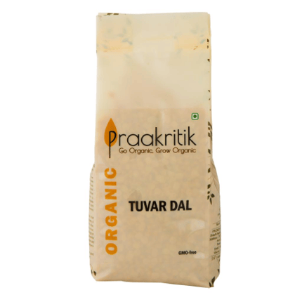 Praakritik Organic Tuvar Dal 500g Praakritik Organic Tuvar Dal 500g