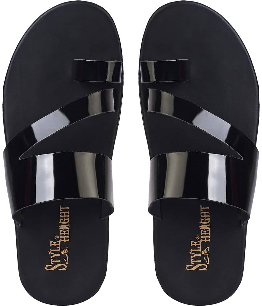 Style Height White Men's Slide Flip Flop