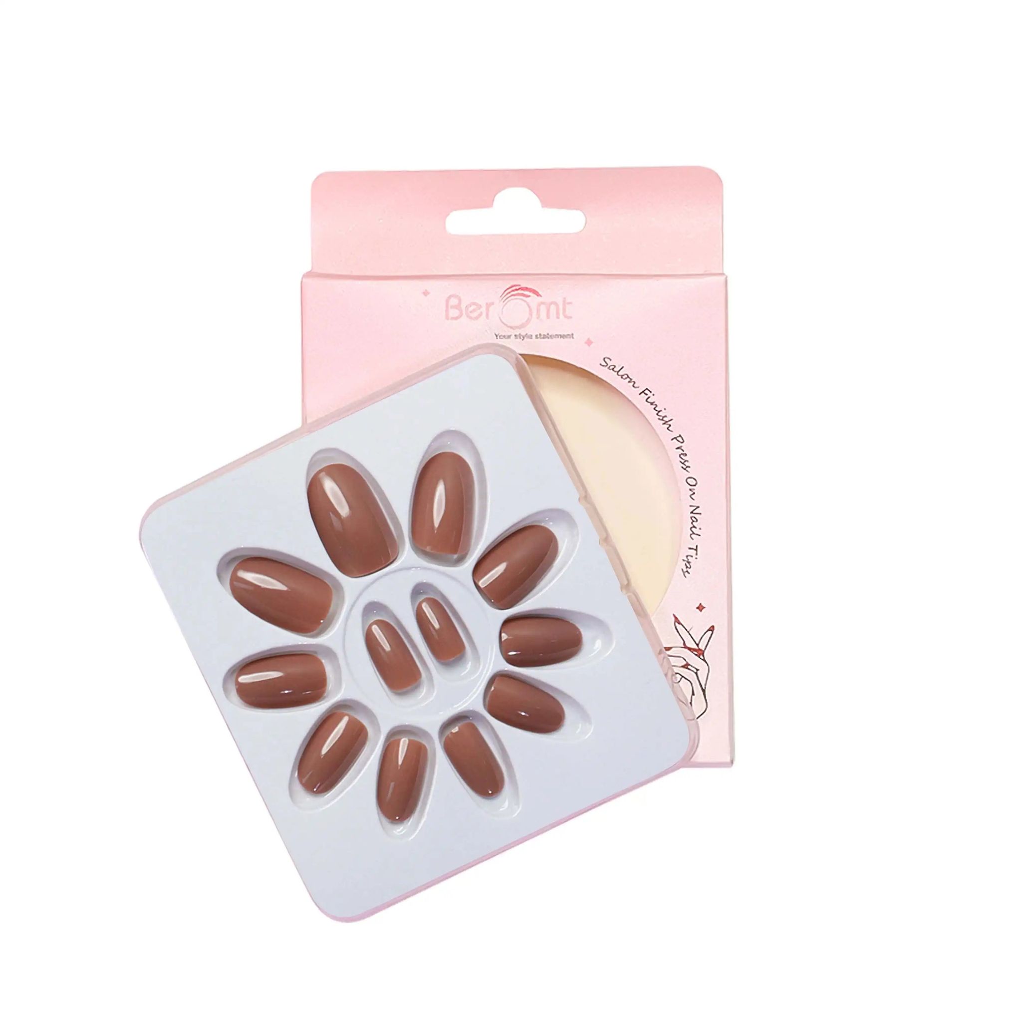 GLOSSY NAILS- 382 (NAIL KIT INCLUDED)