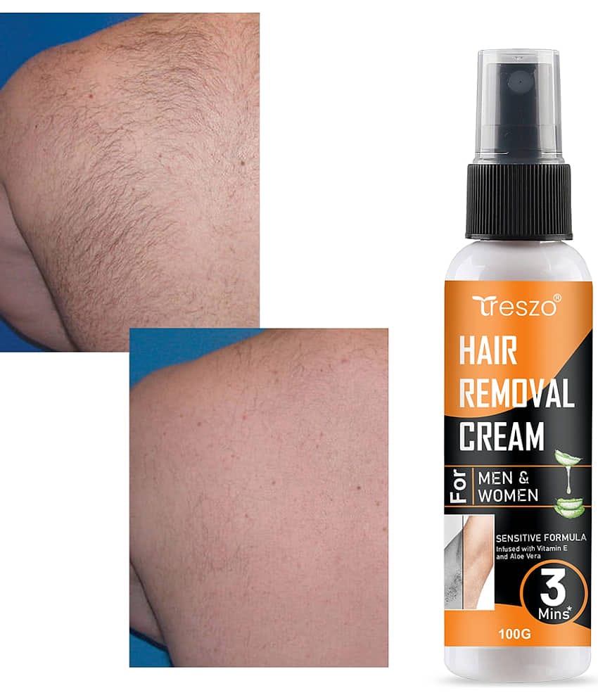 Treszo Natural Hair Removal Cream for Men & Women 100 ( Pack of 1 )