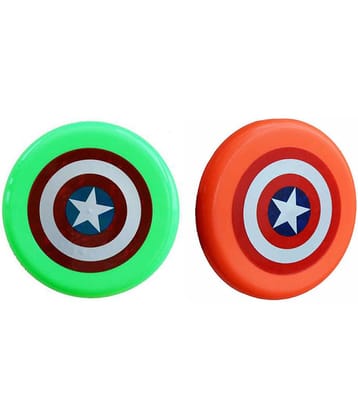EmmEmm Premium 2 Pcs Flying Disc Frisbee Ring for Throw Sports, Outdoor, Picnic Adventure Fun