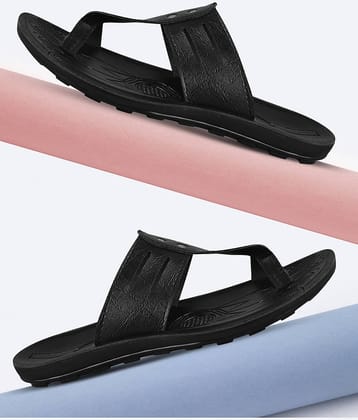 PUPINE Black Men's Thong Flip Flop