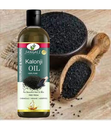PURE JANGALI ORGANICS Cold Pressed Kalonji Oil - Black Seed Oil - For Hair 100ML