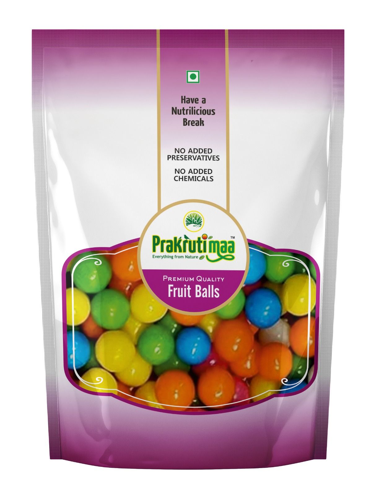 Prakrutimaa Dry Fruit Balls (250g) | Energy Bites