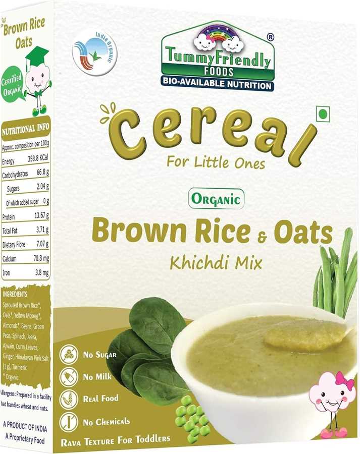 BROWN RICE, OATS KHICHDI FOR TODDLER - 200G
