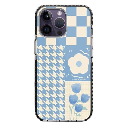 Blue Floral Dream 1.0 iPhone 14 Pro Max Stride Phone Case-Stride