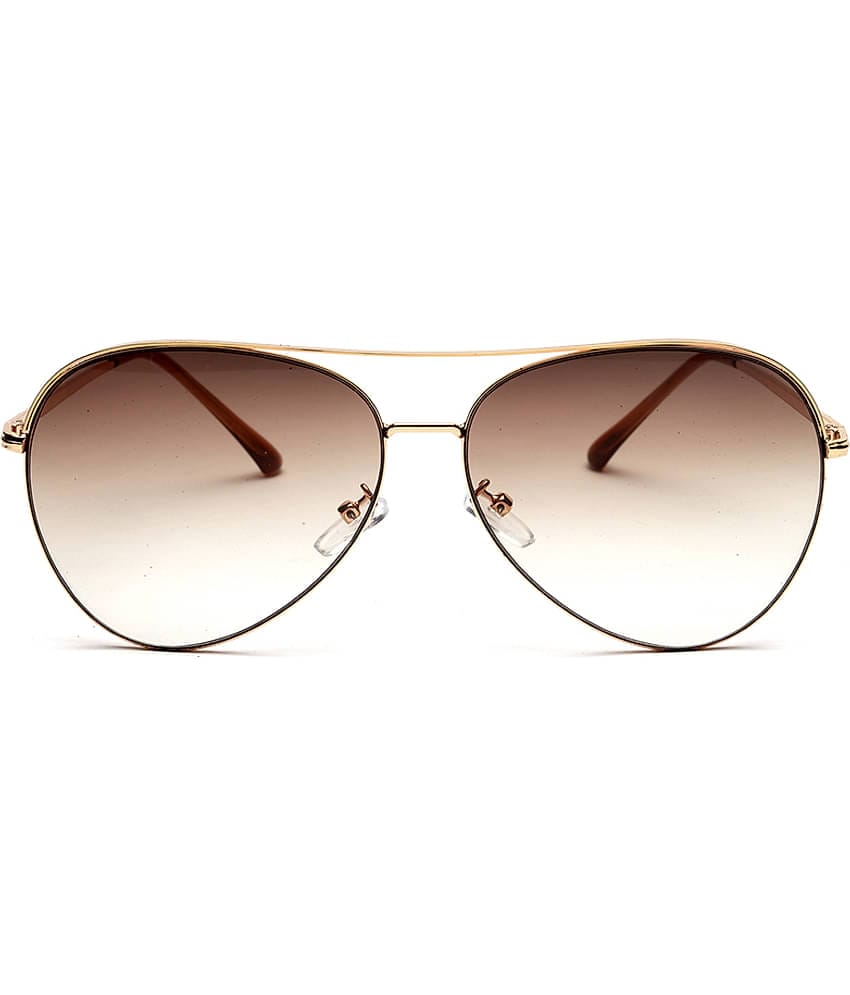 YourSpex - White Pilot Sunglasses Pack of 1