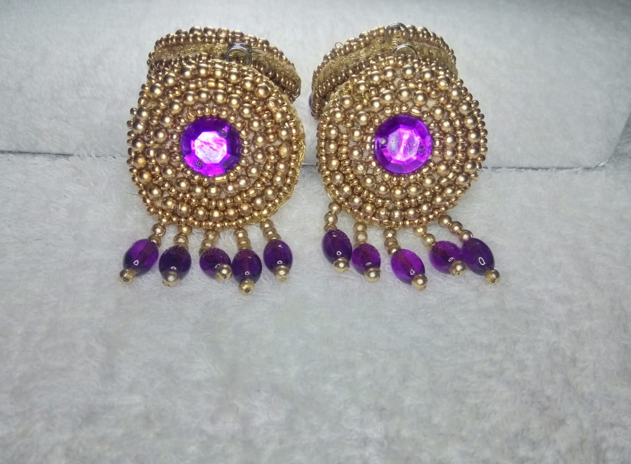 Tassels for blouses/Lehengas 1 set  2 pic