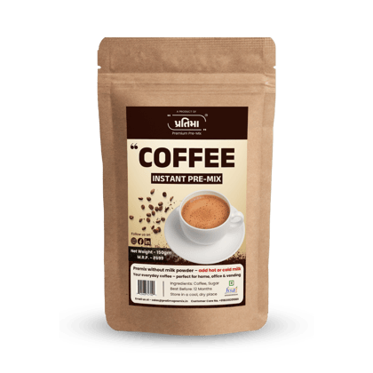 Instant Coffee Pre-Mix  Without Milk Powder (150gm)