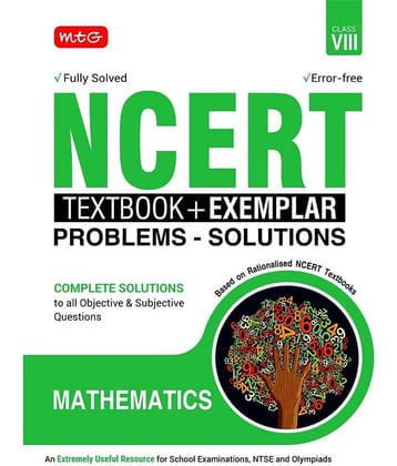 NCERT Textbook + Exemplar Problem Solutions Mathematics Class 8