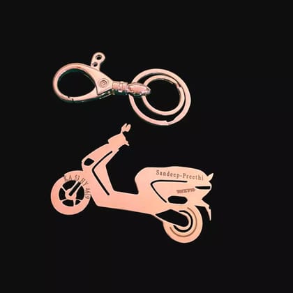 Ather Ritza Keychain-Rose-Gold