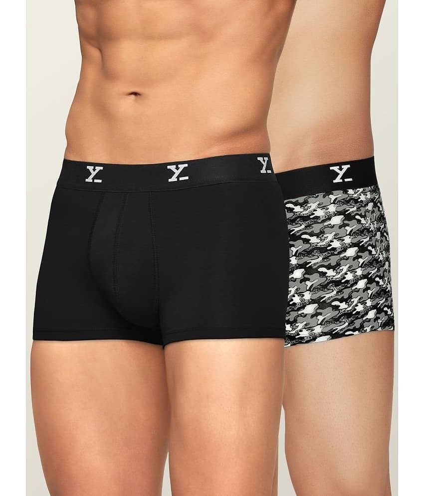 XYXX Pack of 2 Modal Trunks For Men's ( Multicolor )