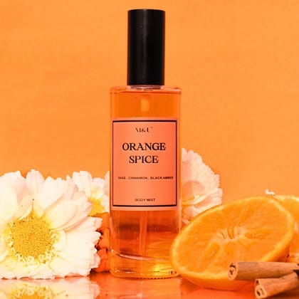 Orange Spice Citrus And Smokey Body Mist