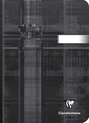 Clairefontaine Basics Blank Clothbound Notebook - A5-Black