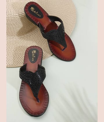 Picktoes Black Women's Sandal Heels