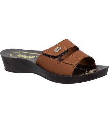 Aerowalk - Brown Women's Slip On Heels