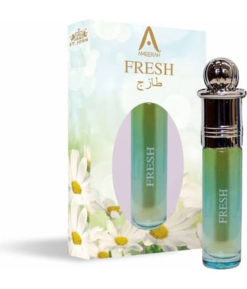 ST.JOHN Fresh Roll on Attar, ittar Free from Alcohol 8ml- Pack of 1
