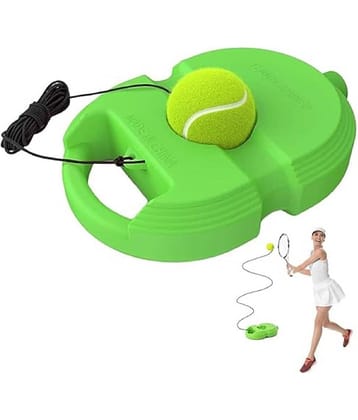 HORSE FIT Tennis Trainer Rebound Ball with  String Balls, Solo Tennis Training Equipment for Self-Practice, Portable Tennis Practice Training Tools for Adults, Kids, Beginners Sport Exercise (Multicolor)