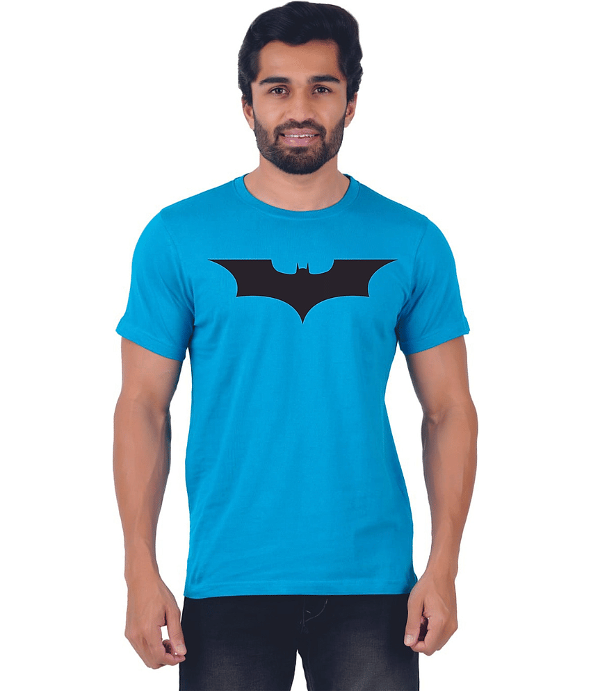 ferocious Pack of 1 Cotton Regular Fit Men's T-Shirt ( Teal Blue )