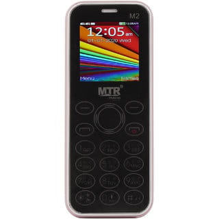 MTR M2 Bluetooth Dialer Mobile with Dual SimDual StandbyCameraMp3 PlayerFlash Light