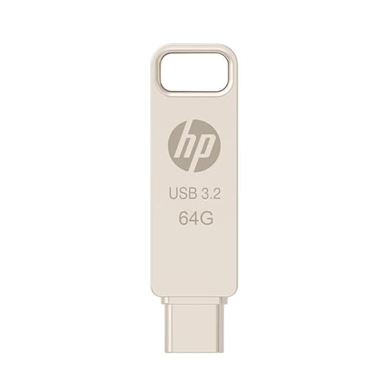 HP 886C 64GB OTG Flash Drive 3.2 Gold