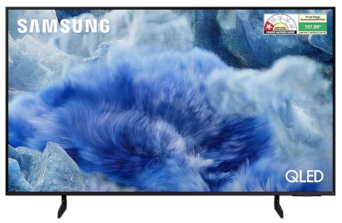 Samsung 138 cm (43 inches) 4K Ultra HD QLED Smart TV QA43Q8FAAULXL (Black)
