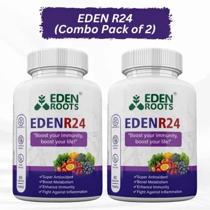 EDEN R24 + EDEN R24  60  Capsules Combo Pack Of 2