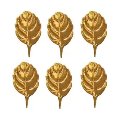 MAYAPURI Brass Tulsi Patta/Tulasi Leafs/Holy Basil Leaves for Puja