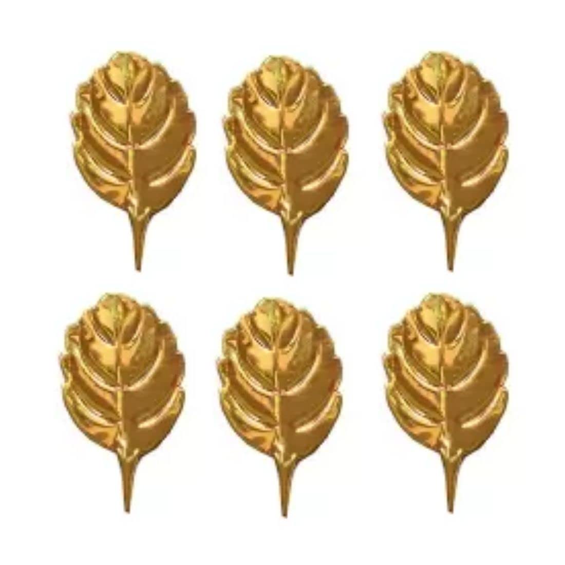 MAYAPURI Brass Tulsi Patta/Tulasi Leafs/Holy Basil Leaves for Puja