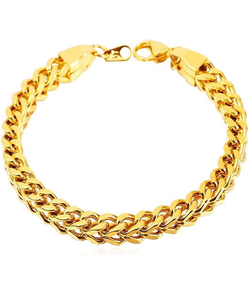 The Jewelbox Gold Stainless Steel Bracelets