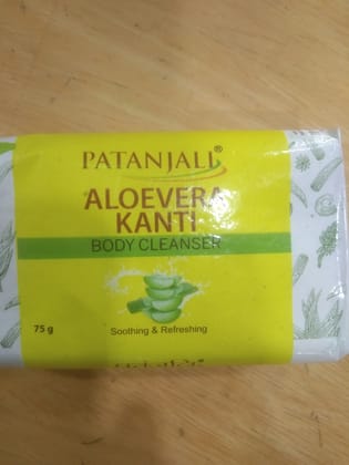 Patanjali Aloevera Kanti Body cleanser 75 g 