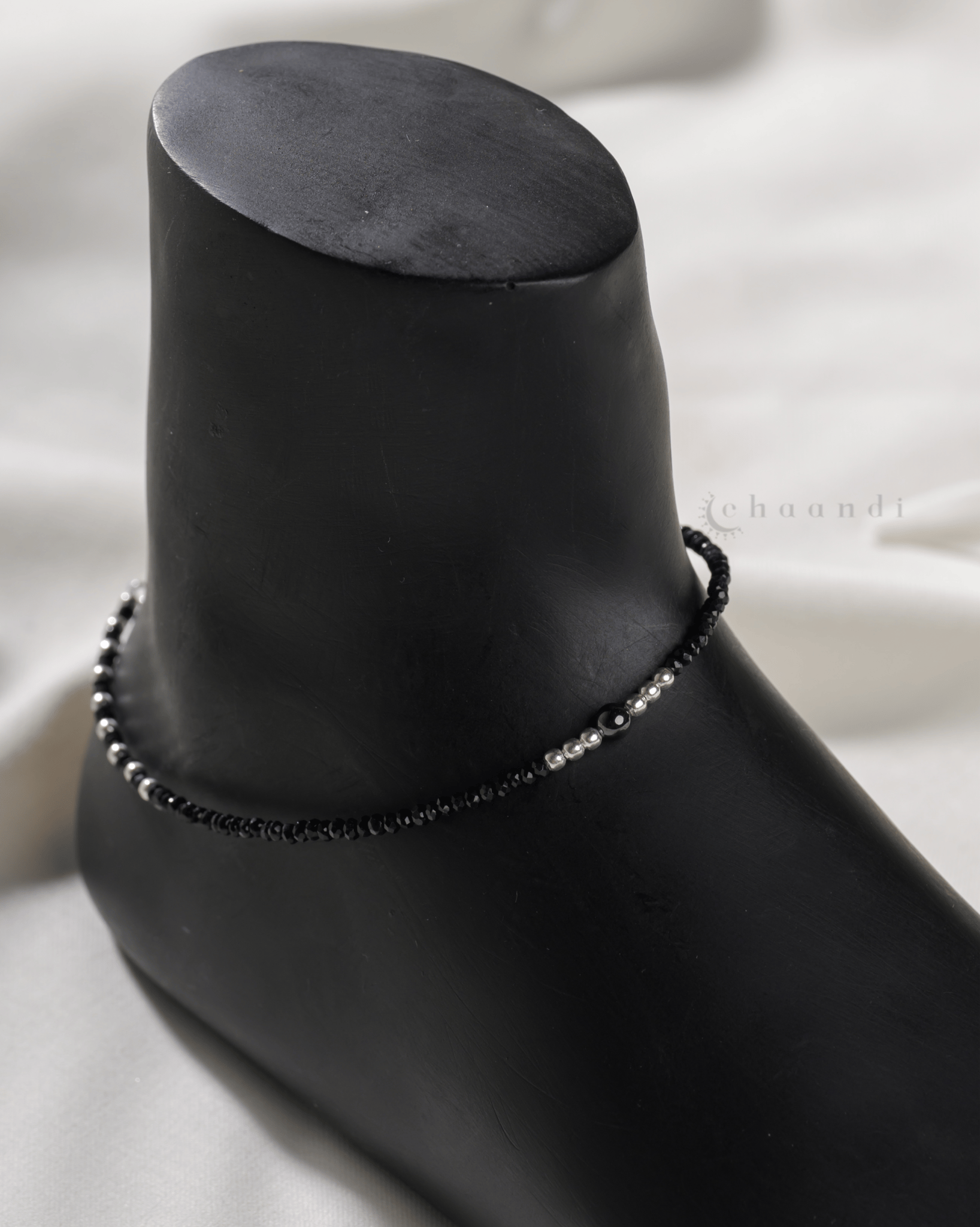 Threaded Silver Anklets CHA060 (Single)