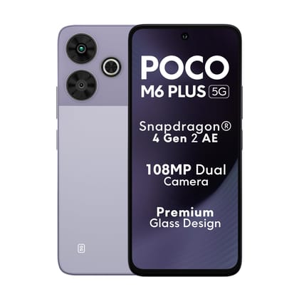 POCO M6 Plus 5G Misty Lavender 8GB RAM 128GB ROM