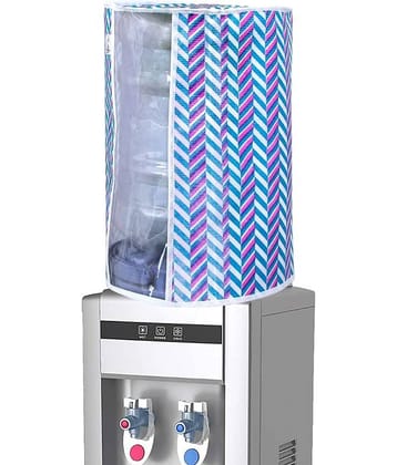 PrettyKrafts Single Polyester Blue Water Bottle Cover