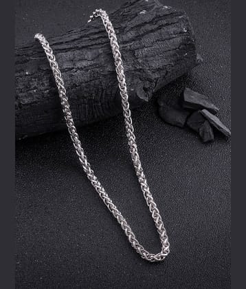Lyriss Silver Plated Brass Chain ( Pack of 1 )