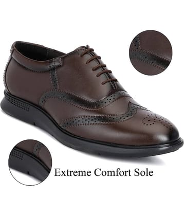 Buxton - Brown Men's Formal Shoes