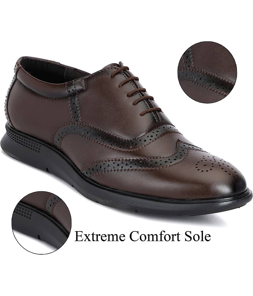 Buxton - Brown Men's Formal Shoes