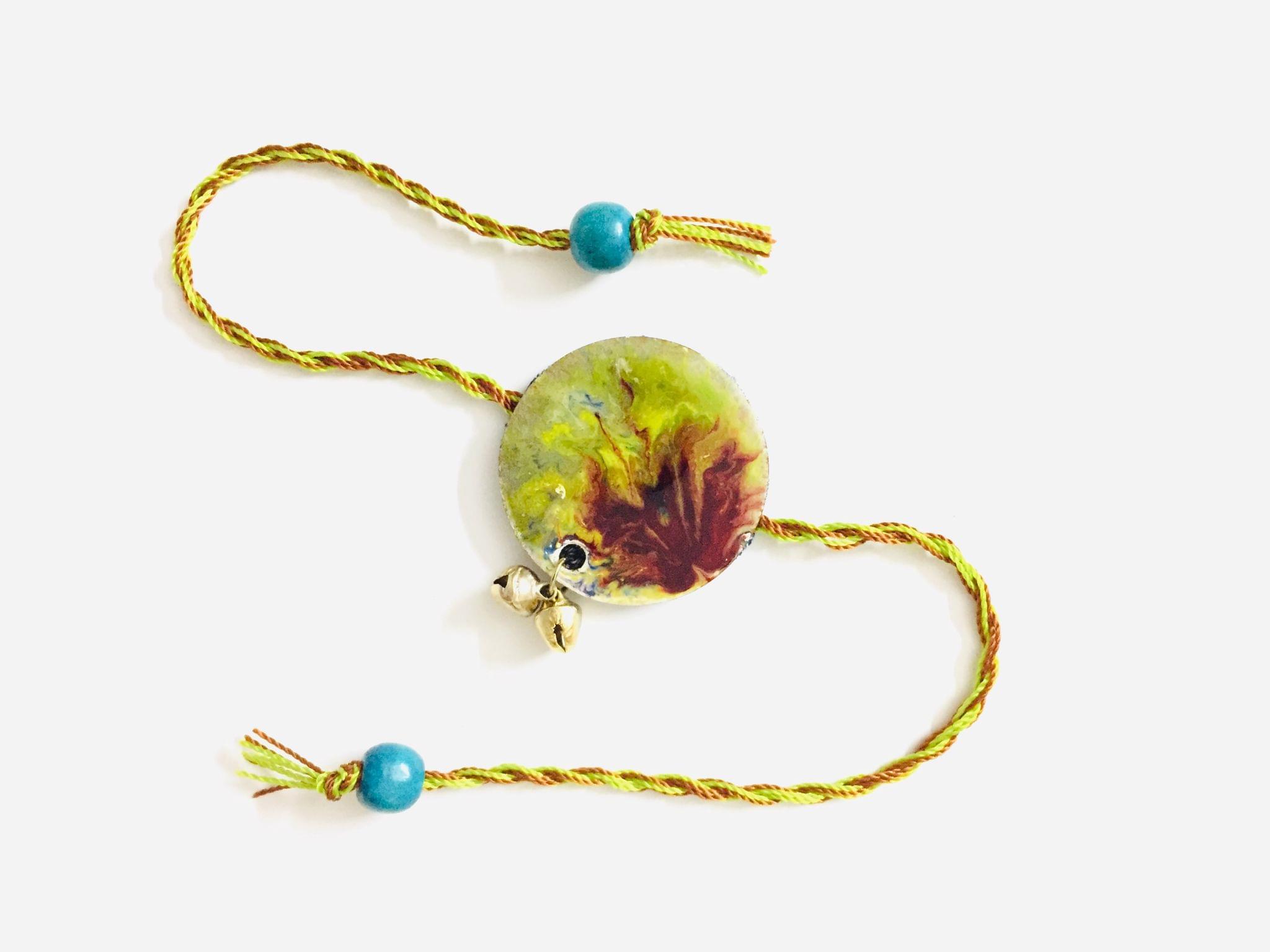 Auspicious Resin Rakhi